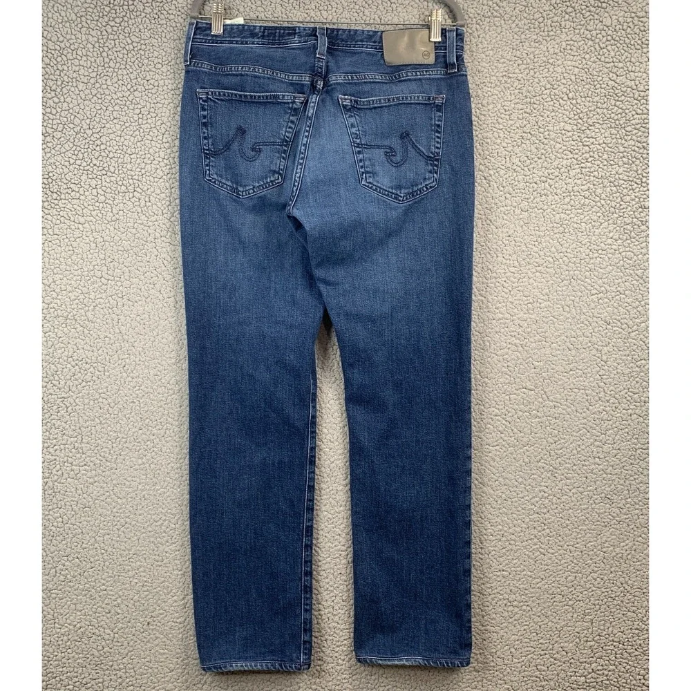 AG Adriano Goldschmied The Everett Slim Straight Leg Jeans Blue Men's 33x32